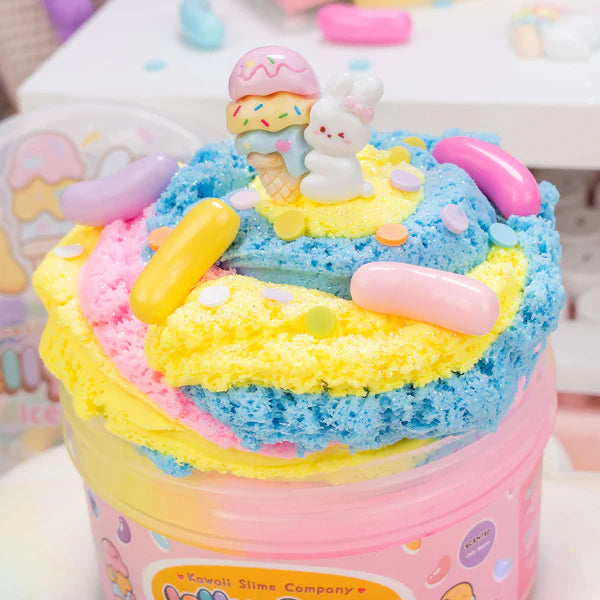 Kawaii Slime Co. Jelly Bean Ice Cream Cloud Creme Slime