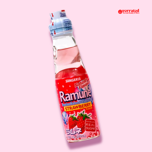 Ramune Strawberry Soda