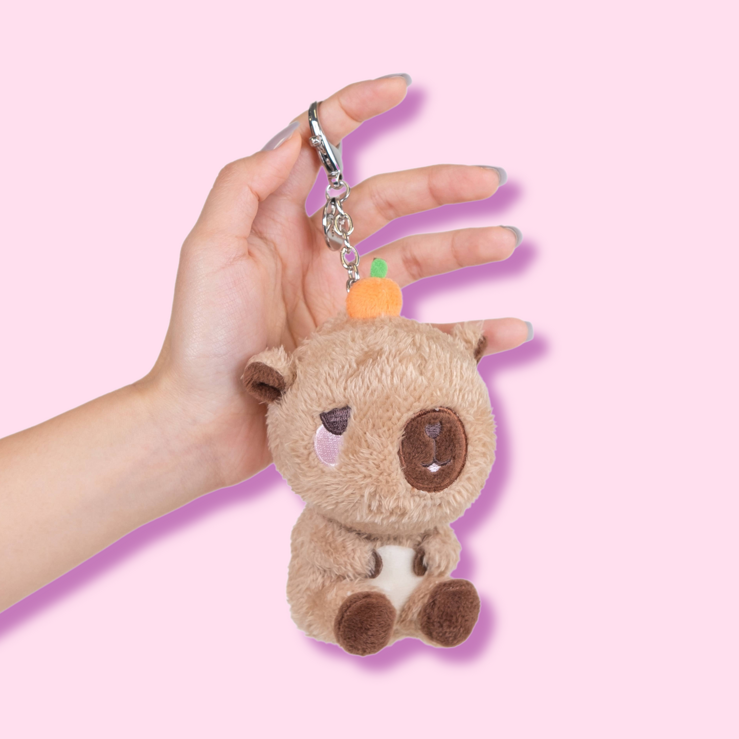 Cute Kawaii Soft Capybara 
Mini Camden Keychain