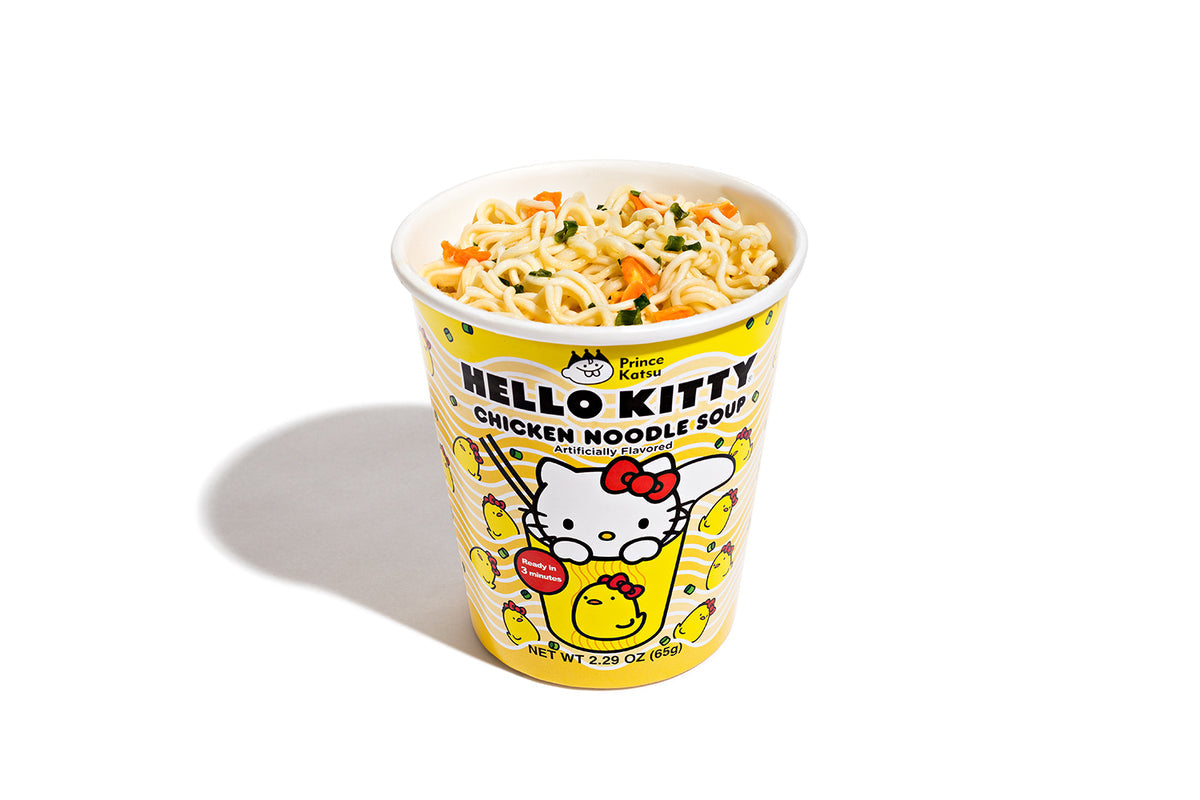 Hello Kitty Chicken Noodle Soup Cup