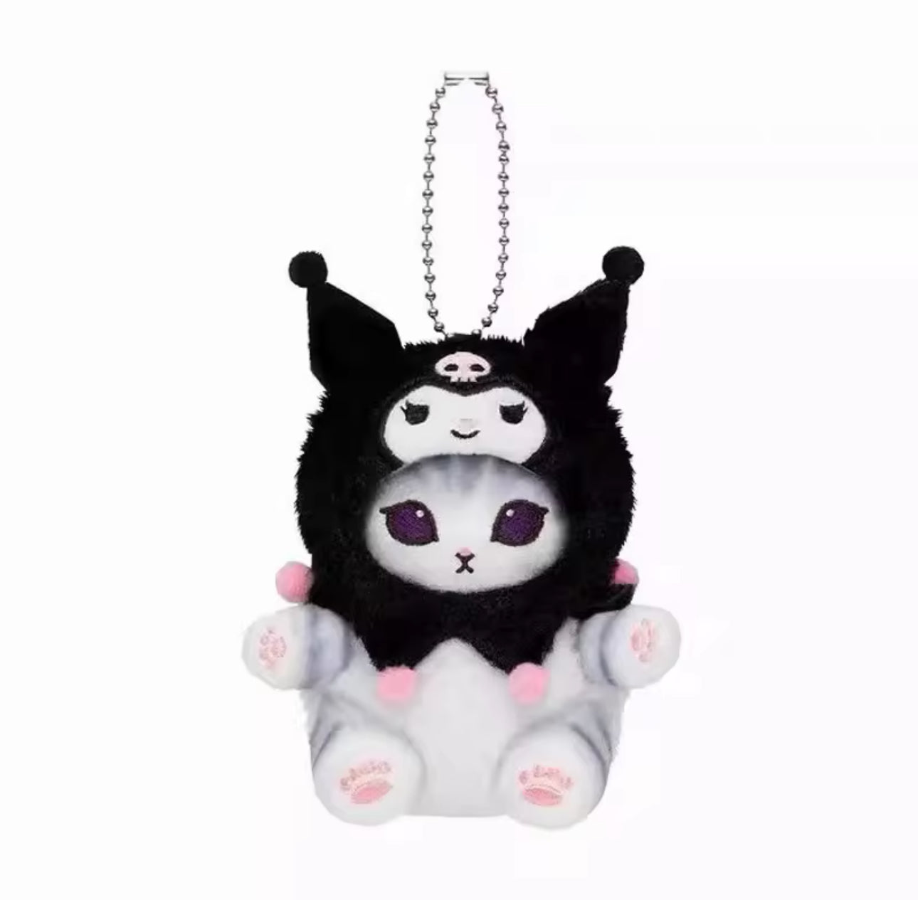 Mofusand Hello Kitty And Friends Costume Plushie Keychain