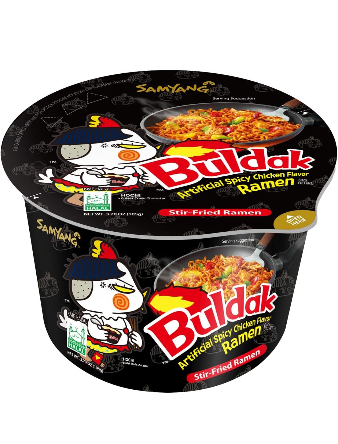 Samyang Buldak Ramen Individual Bowl 3.70oz