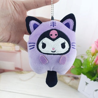 Sanrio Japan Characters Kawaii 5" Plush Keychain Backpack Charm Doll