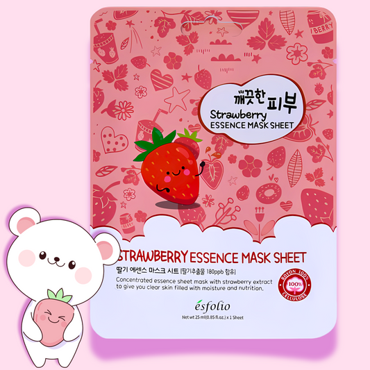 Esfolio Essence Mask Sheet Strawberry