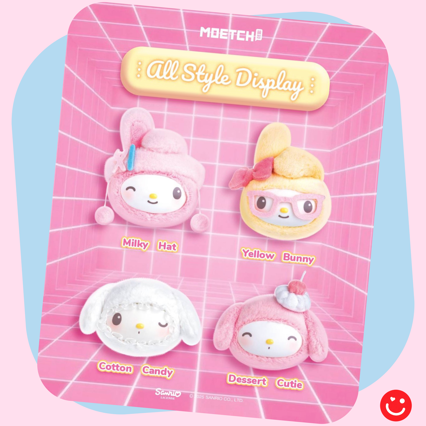 Moetch Sanrio My Melody Adorable Bunny Vinyl Plush Series Blind Box