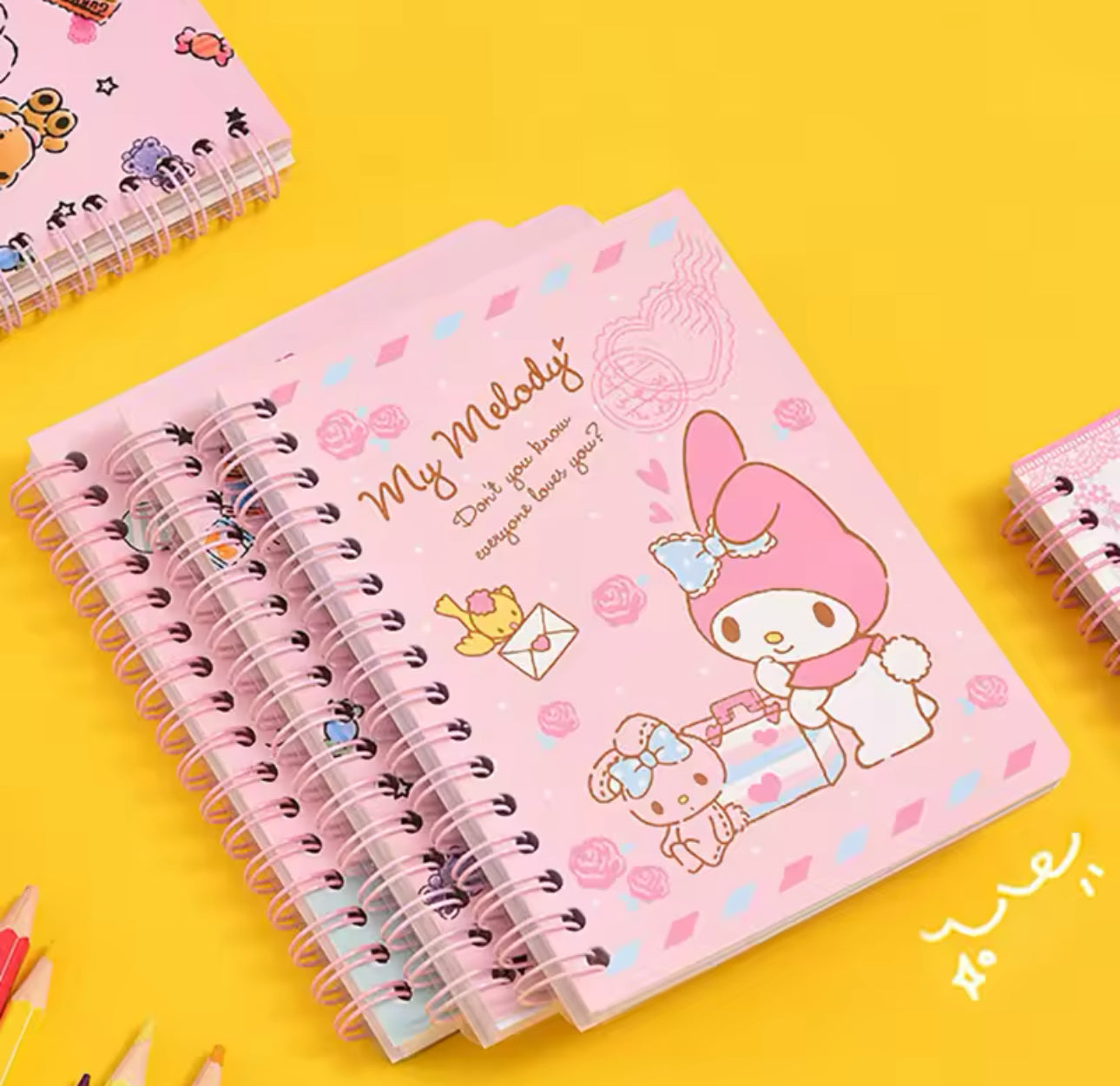 Sanrio Mini Kawaii Charming Spiral Notebook