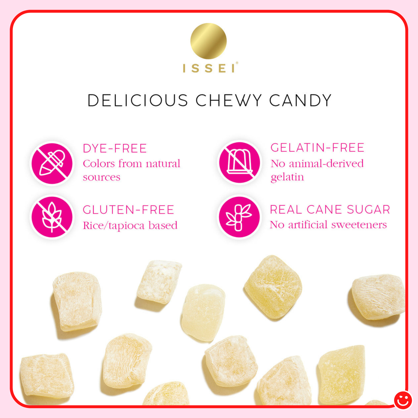 Issei Sour Apple Mochi Gummies