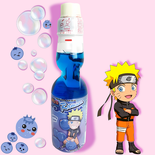 Naruto Blueberry Ramune Soda