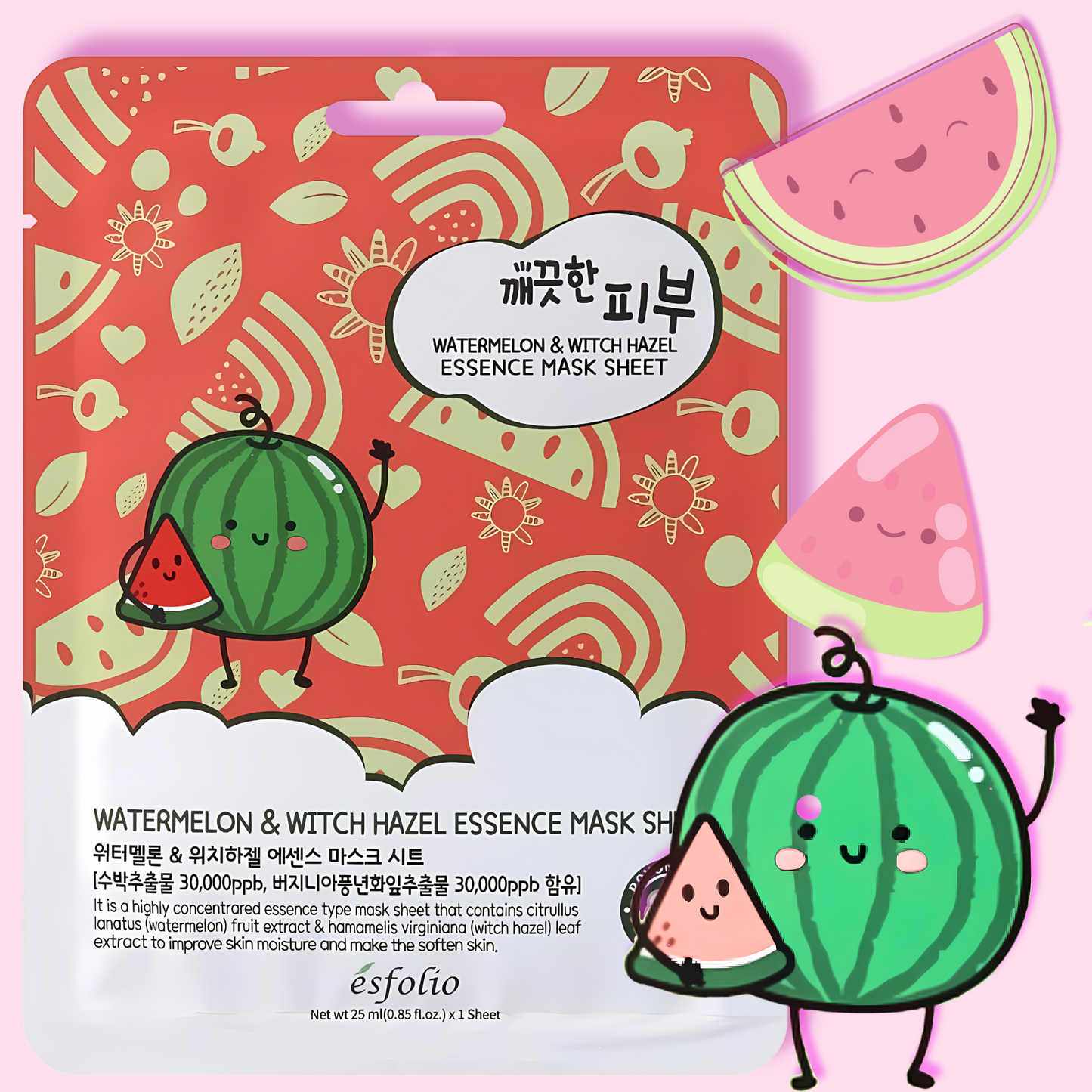 Esfolio Essence Mask Sheet Watermelon