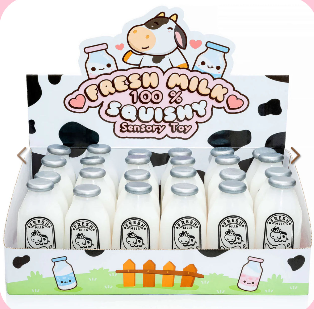 Kawaii Fresh Milk Squishy Sensory Toy