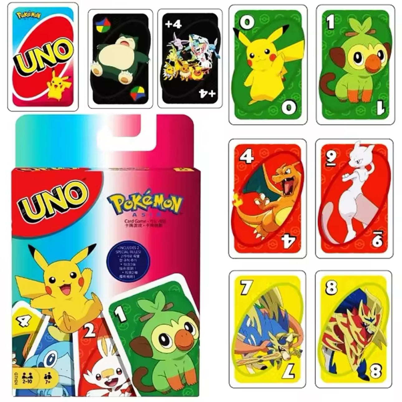 Pokèmon Uno Cards