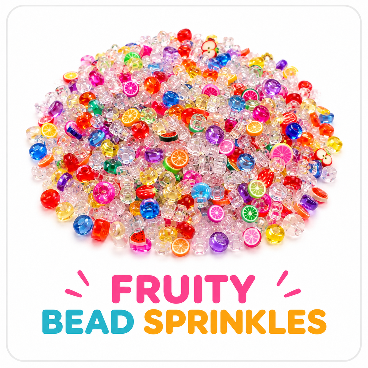 DIY Slime Toppings Loose Charms Mix