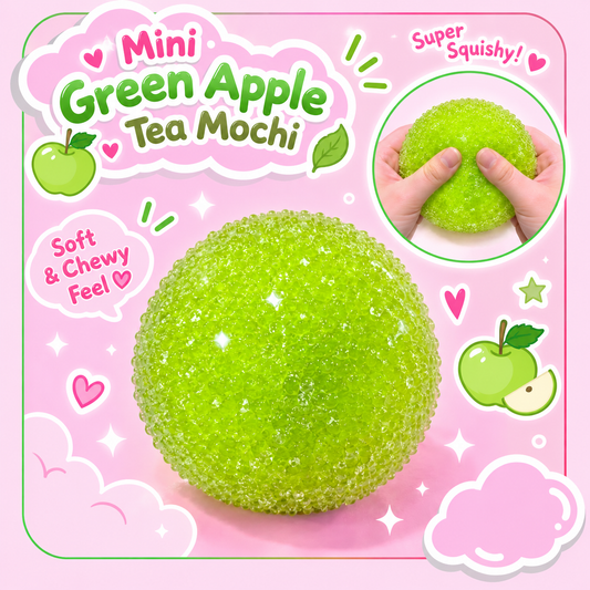 Chiboki Mini Green Tea Mochi Squishy