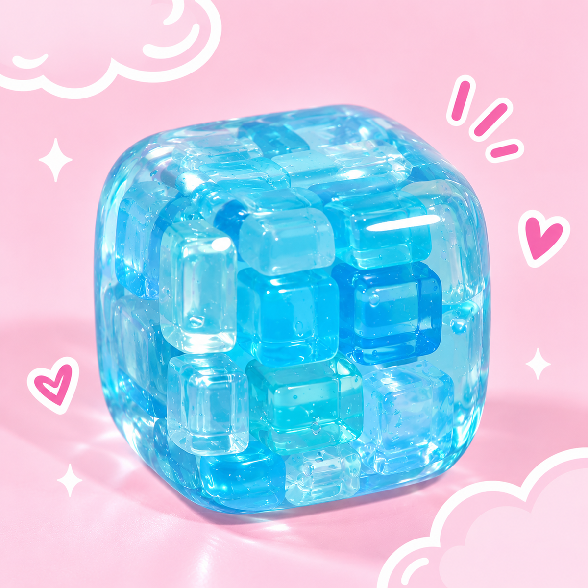 Chiboki Hard Candy Cube Squishy Series
