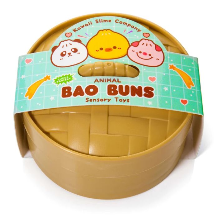 Kawaii Animal Bao Bun Sensory Fidget Stress Toy