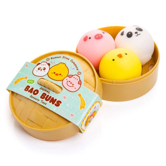 Kawaii Animal Bao Bun Sensory Fidget Stress Toy