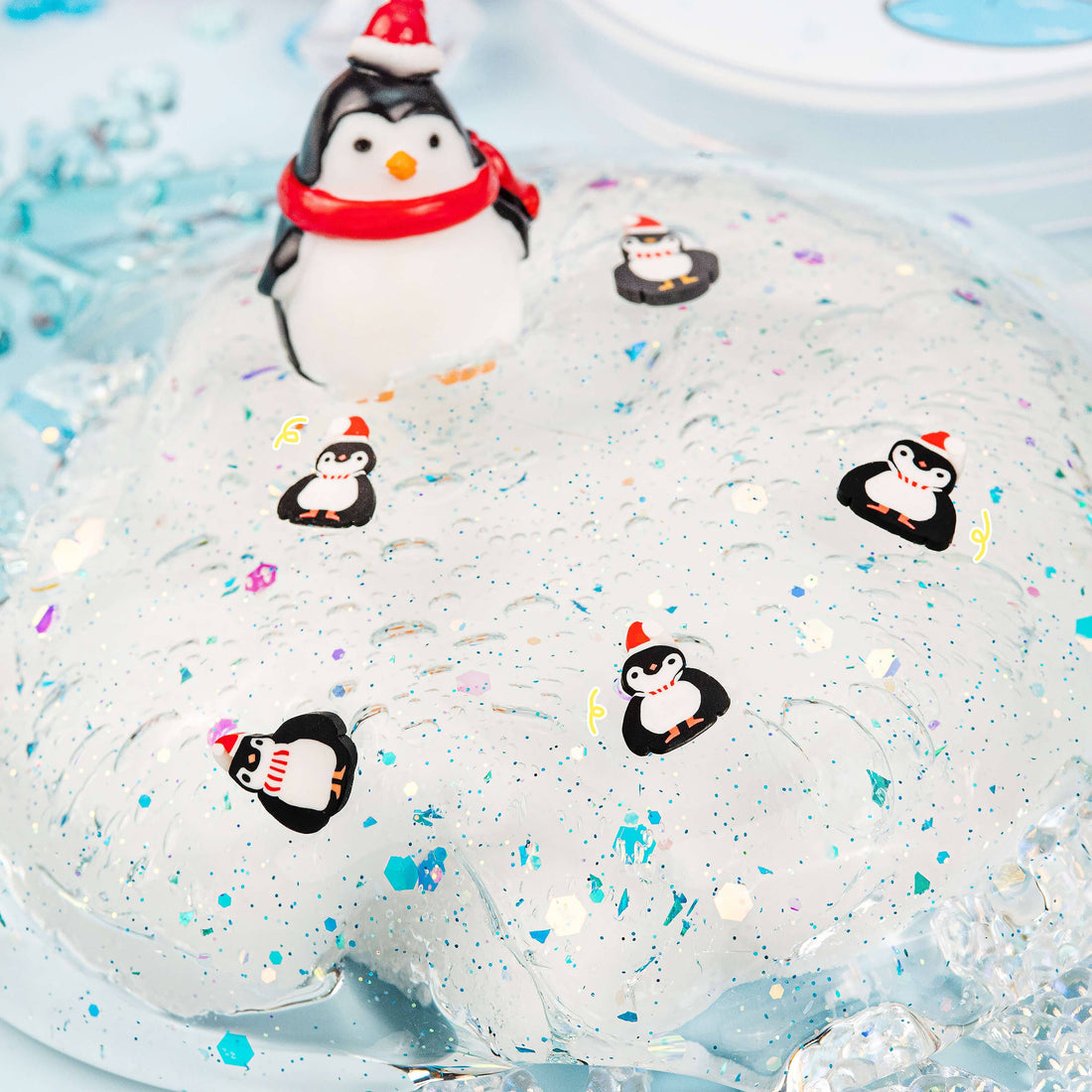 Kawaii Slime Co. Penguins On Ice Jelly Slime