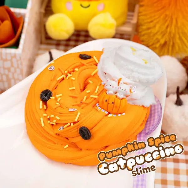 Kawaii Slime Co. Pumpkin Spice Catpuccino Slime