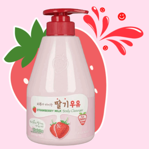 KWAILNARA Strawberry Milk Body Cleanser 560g