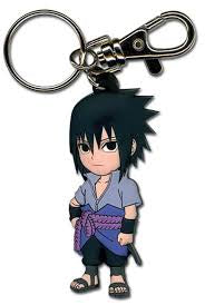 Naruto Sasuke anime keychain display collectible gift - Overrated Korean Beauty & More