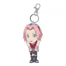 Anime keychain display Sakura character collectible figure - Overrated Korean Beauty & More