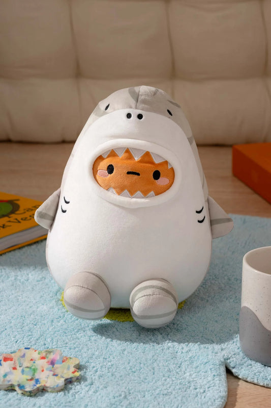 Smoko Tiger Shark Tayto Potato Midi Mochi Plushie