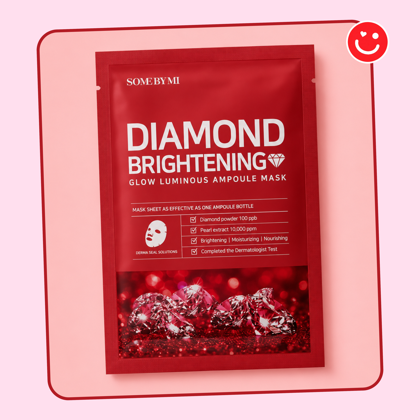 Somebymi Diamond Brighting Glow Luminous Ampoule Mask