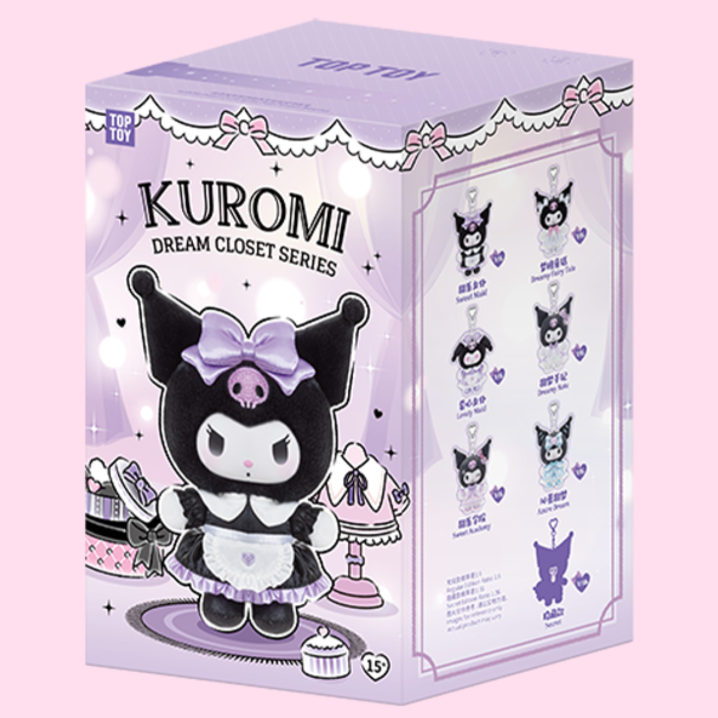 Top Toy KUROMI Dream Closet Series Plush Pendant Blind Box