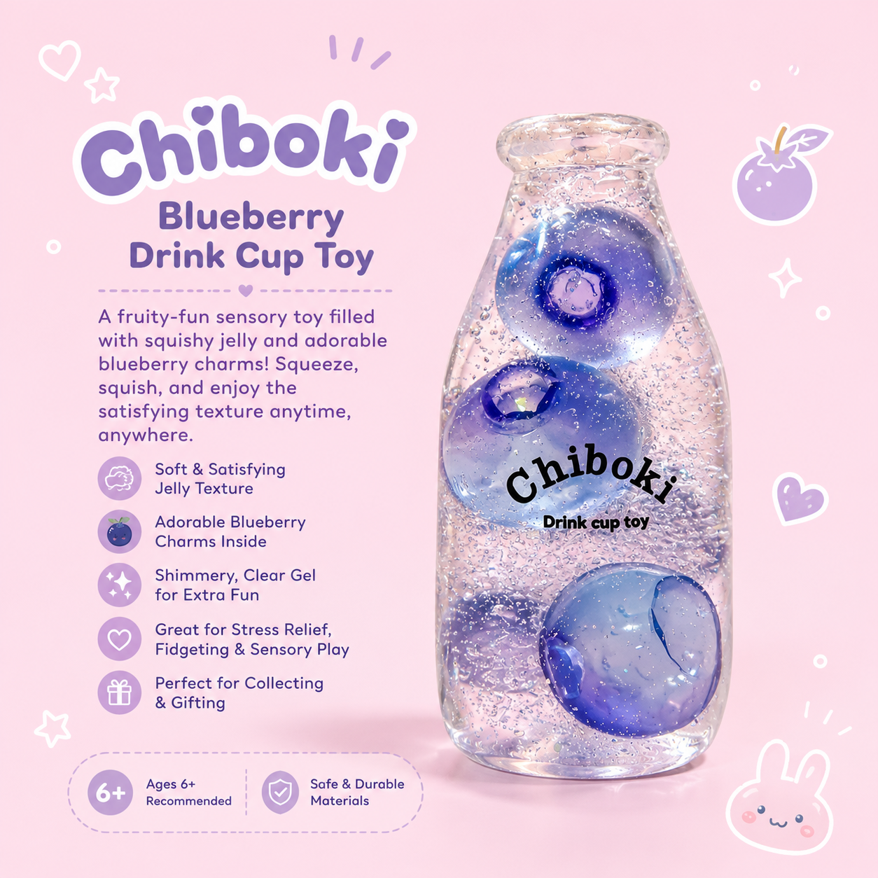 Chiboki Fruit Jelly Sensory Bottle