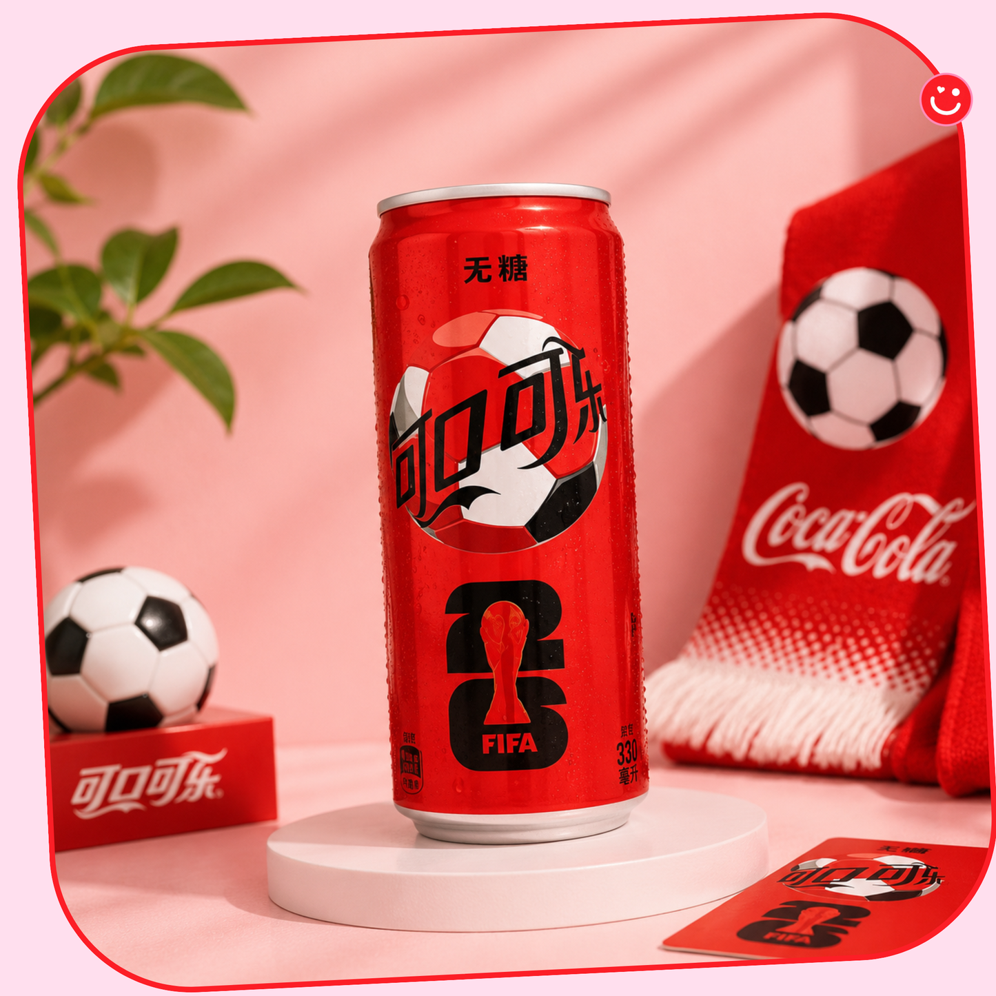 China Edition FIFA World Cup Coca-Cola Zero Sugar