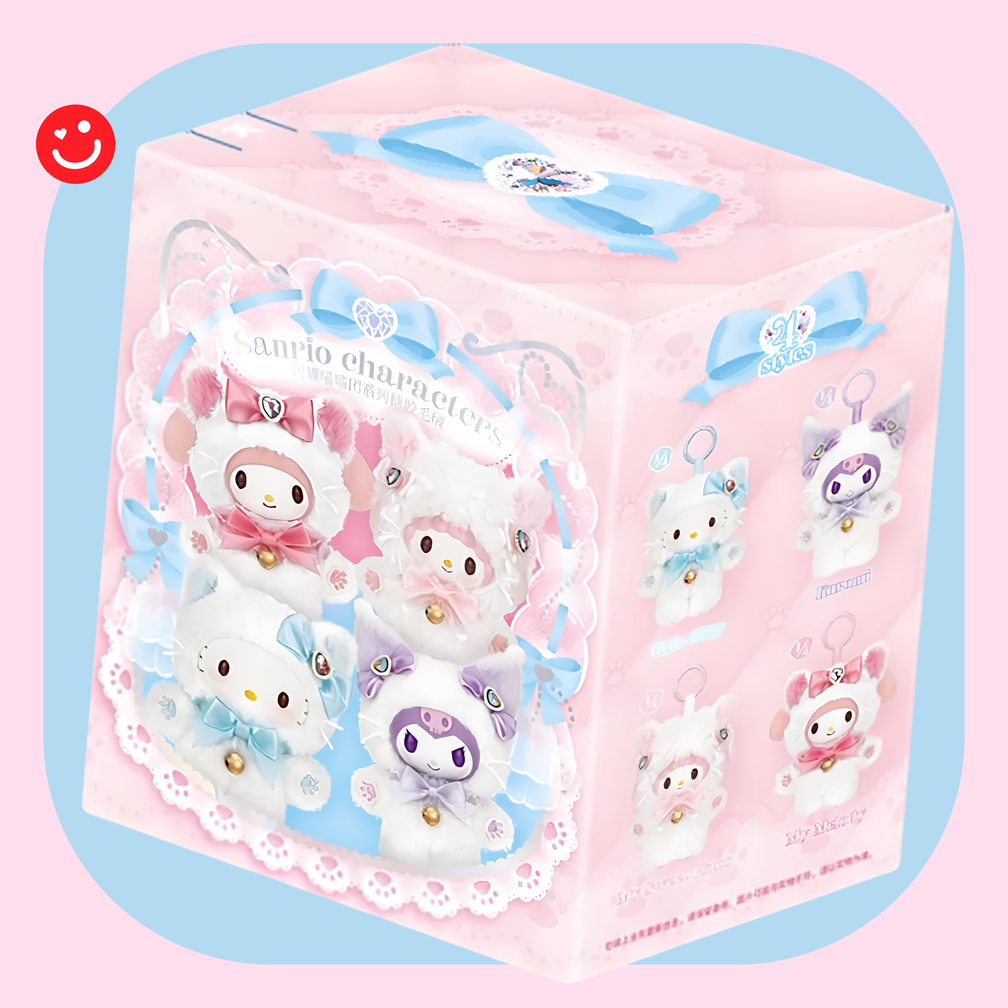 Moetch x Sanrio Shining Meow Group Series Plush Pendant Blind Box