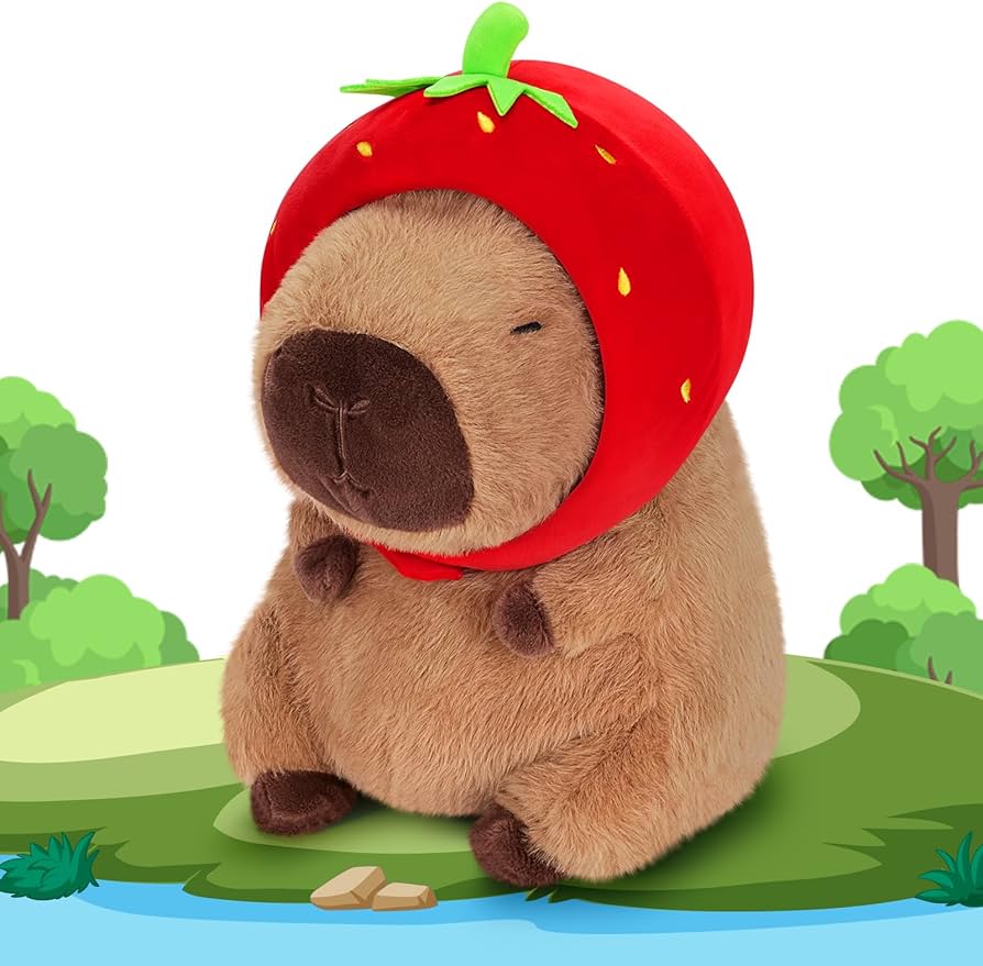 Large Kawaii Capybara Plushie