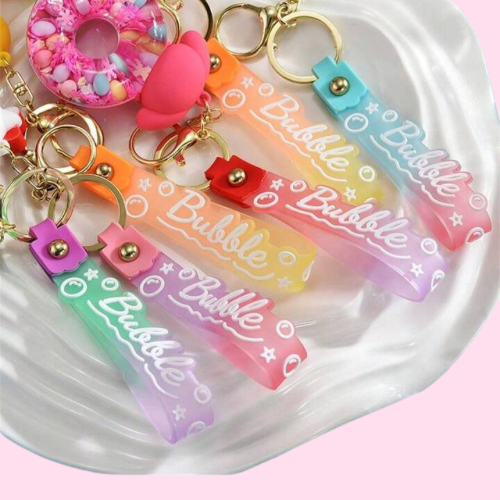 Hello Kitty & Friends Bubble Donut Keychain