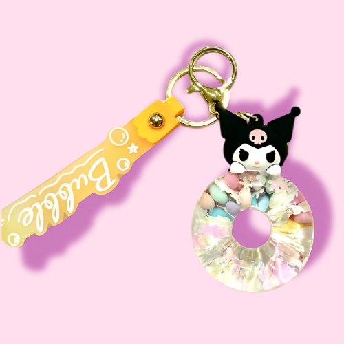 Hello Kitty & Friends Bubble Donut Keychain