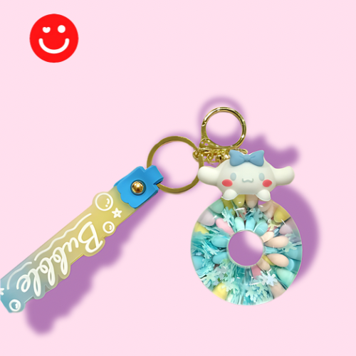 Hello Kitty & Friends Bubble Donut Keychain