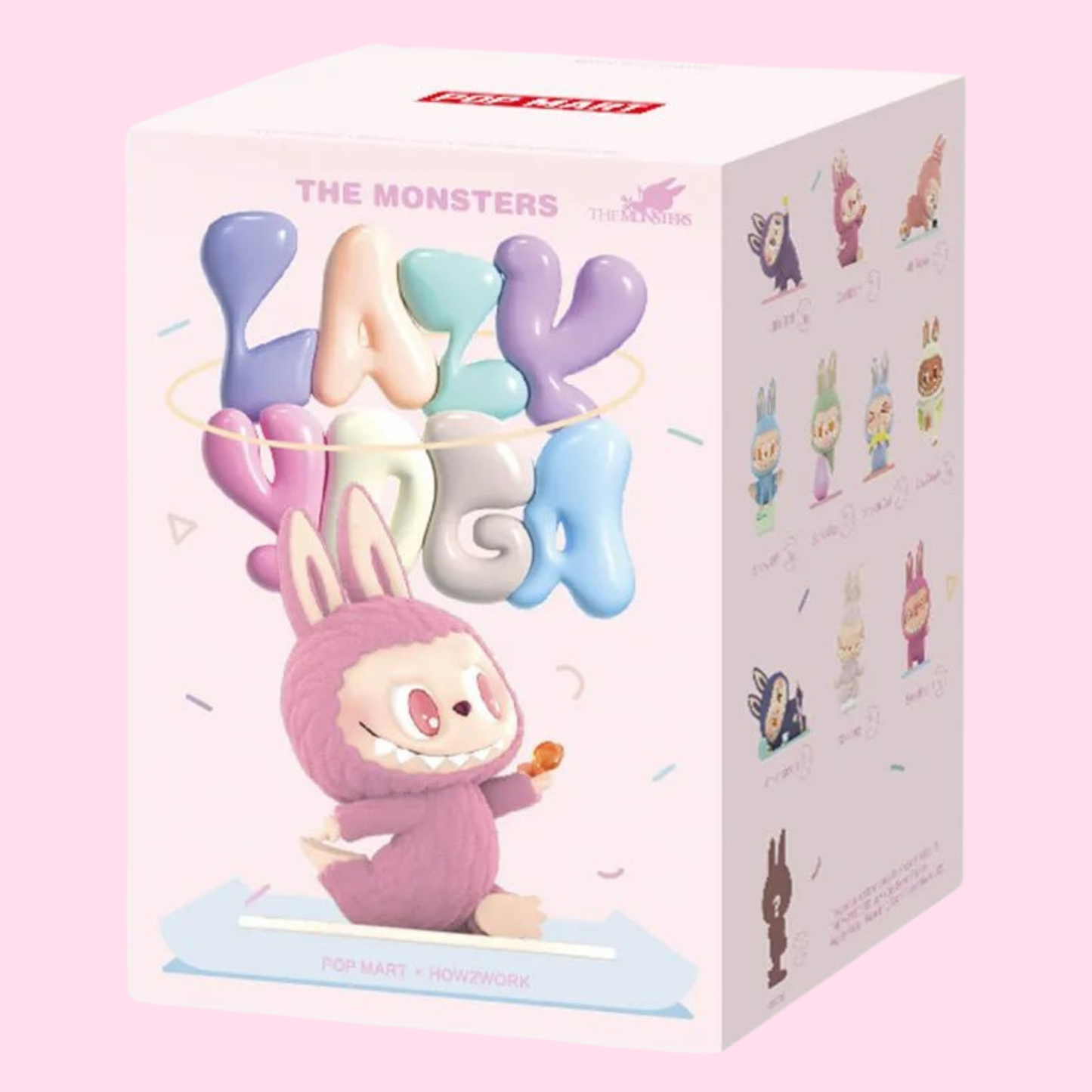 Pop Mart The Monsters Lazy Yoga Series Figures Blind Box