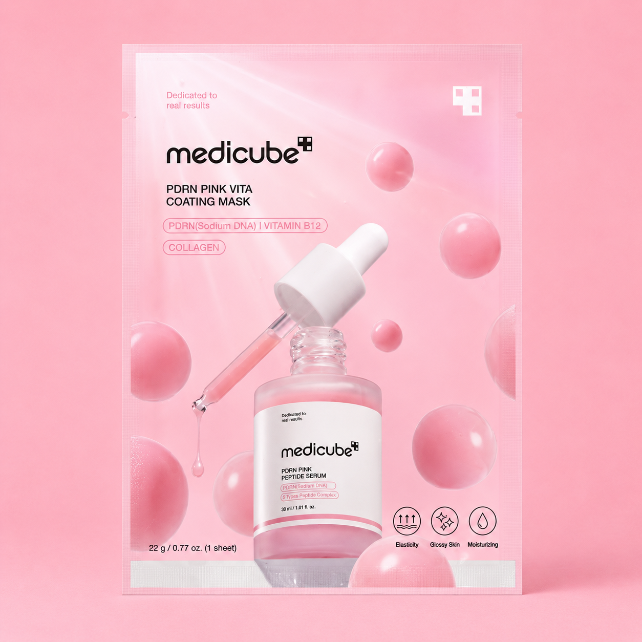 Medicube PDRN Pink Vita Coating Mask