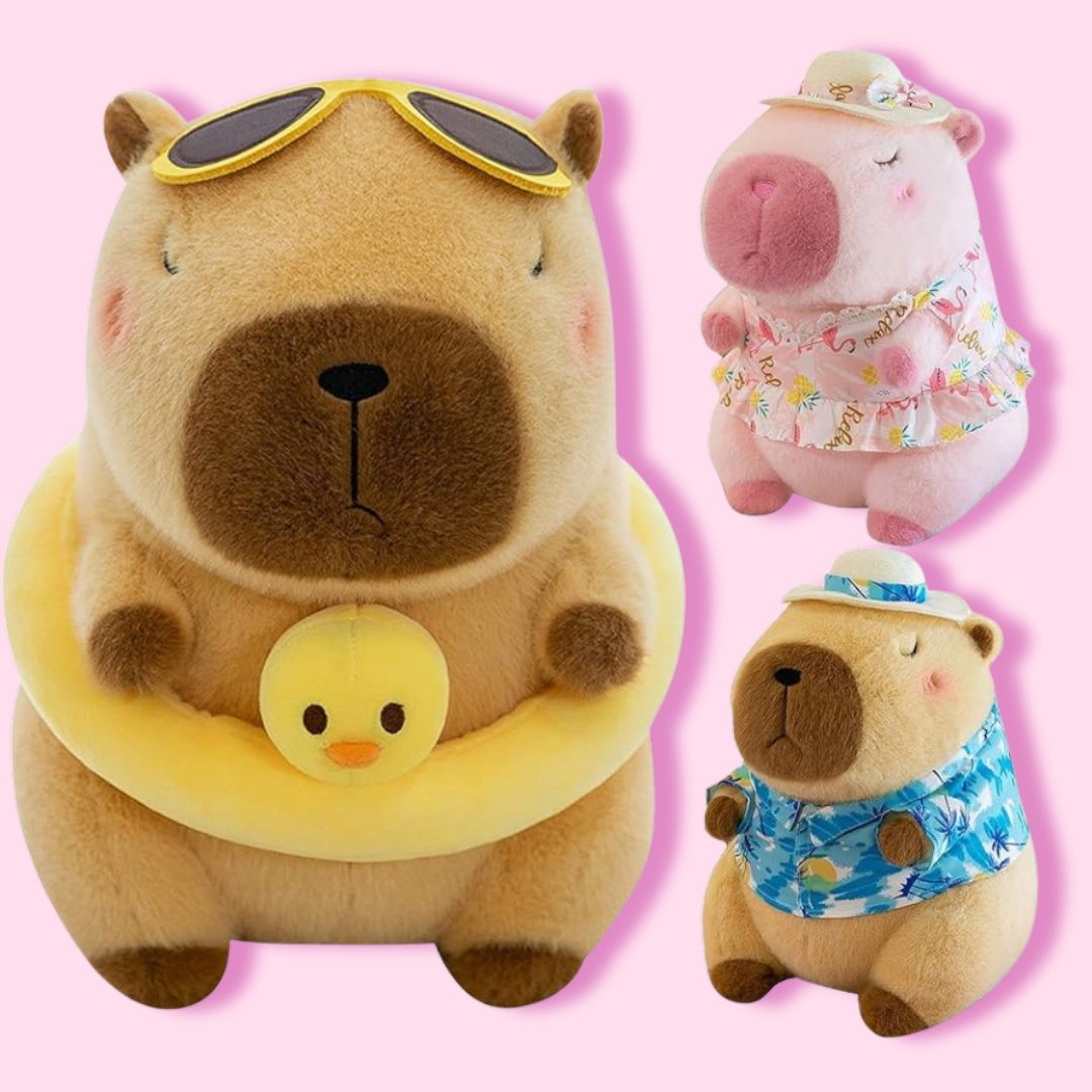 Let’s Go On Holiday Series Capybara Plushie