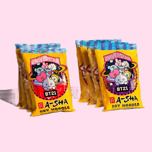 A - Sha x BT21 Galaxy Instant Noodles 1 Pack - OVERRATED