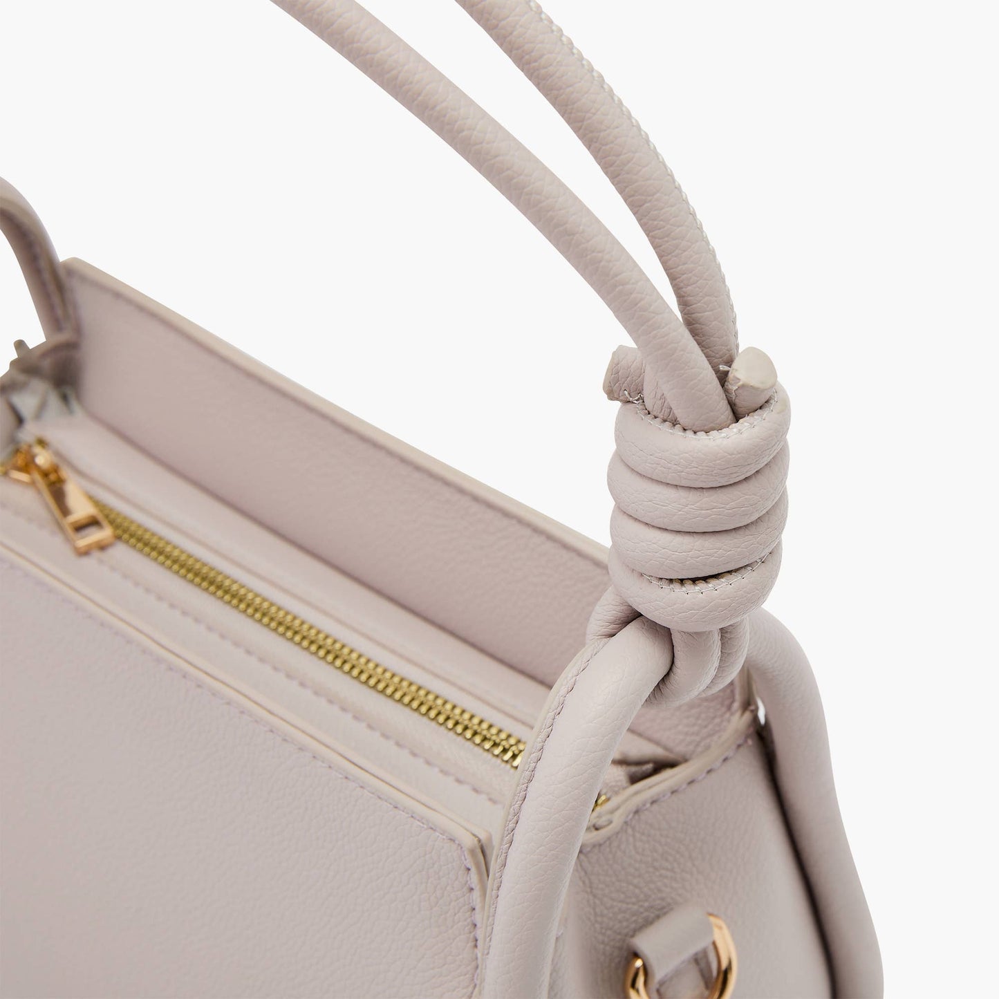 Luna Braided Handle Satchel Hand Bag