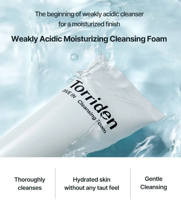 TORRIDEN DIVE-IN Low Molecular Hyaluronic Cleansing Foam