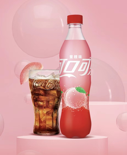 Limited Coca-Cola Peach Coke Edition 500 ml