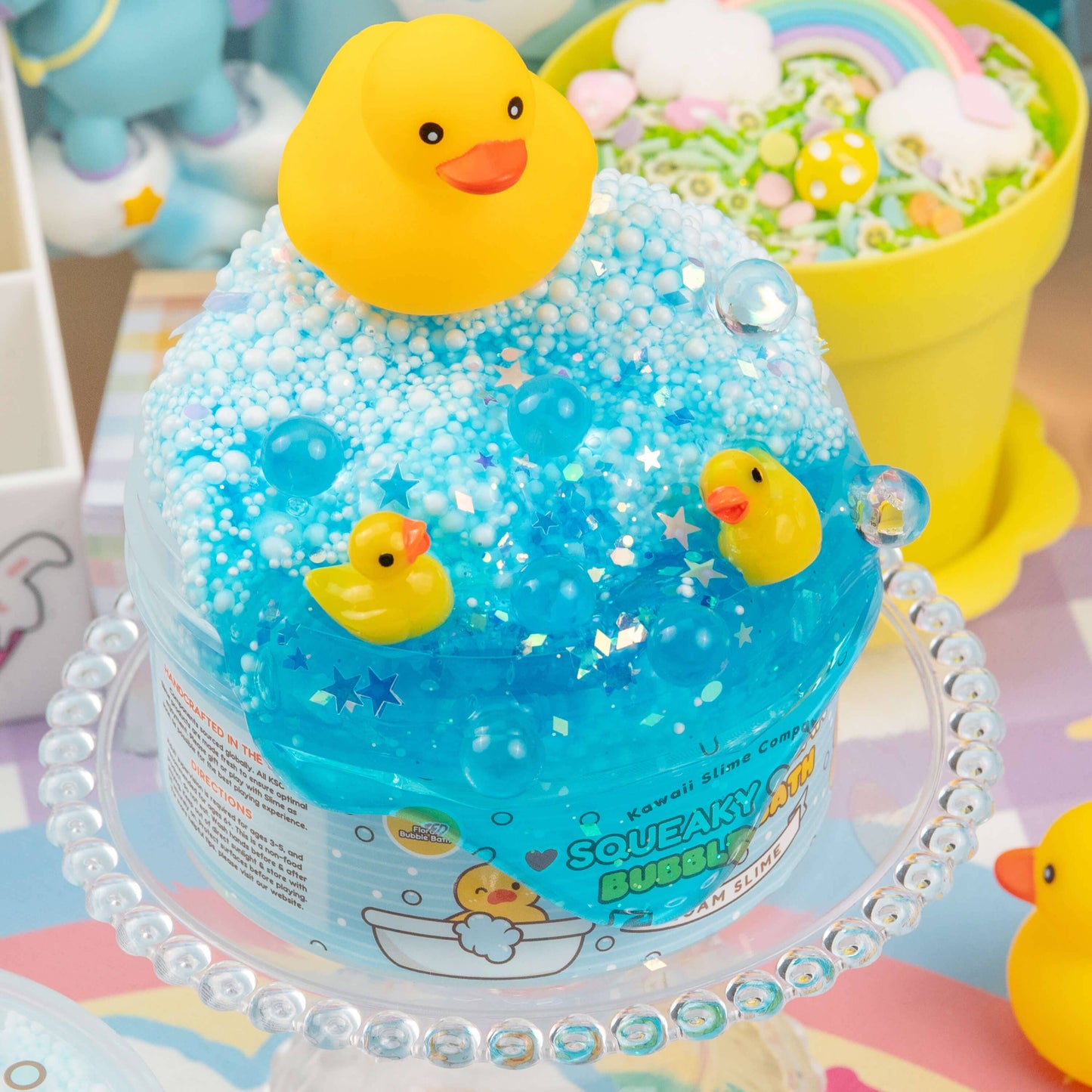 Kawaii Slime Co. Squeaky Clean Bubble Bath Floam Slime