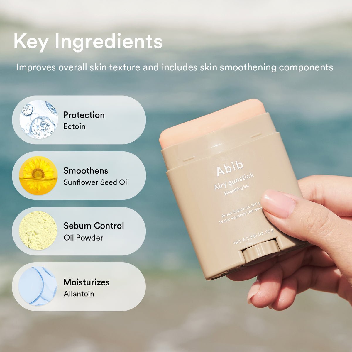 Abib Airy Sunstick Smoothing Bar - OVERRATED