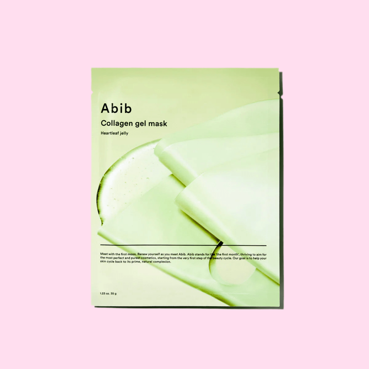 Abib Collagen Gel Mask with Heartleaf Jelly - OVERRATED