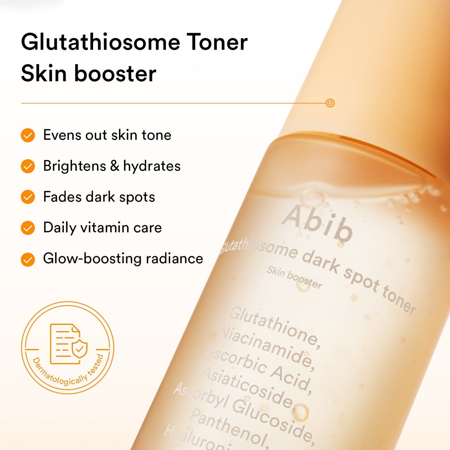 Abib Glutathiosome dark spot toner Skin booster - OVERRATED