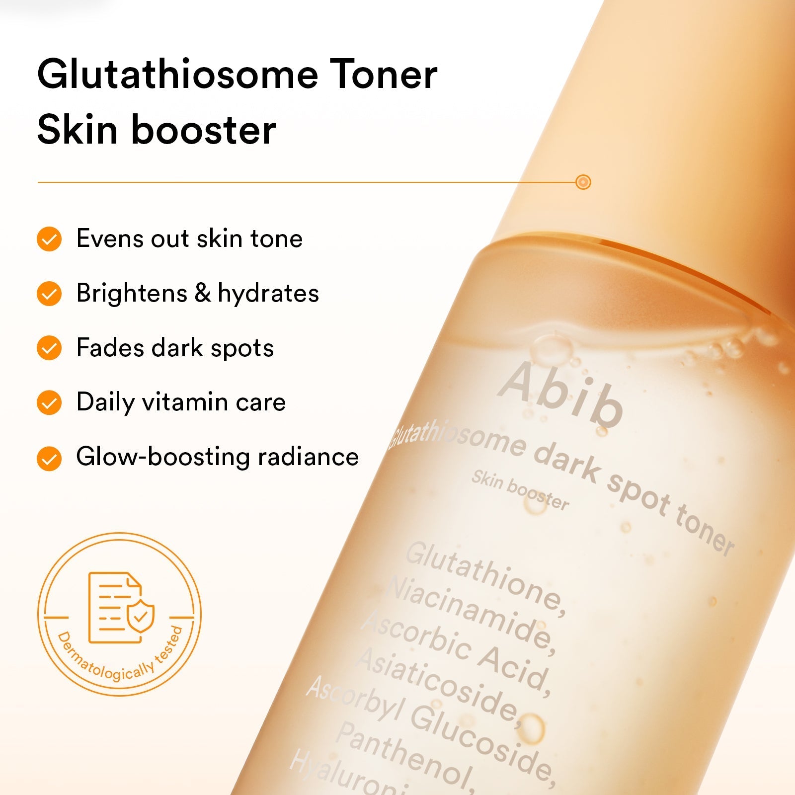 Abib Glutathiosome dark spot toner Skin booster - OVERRATED