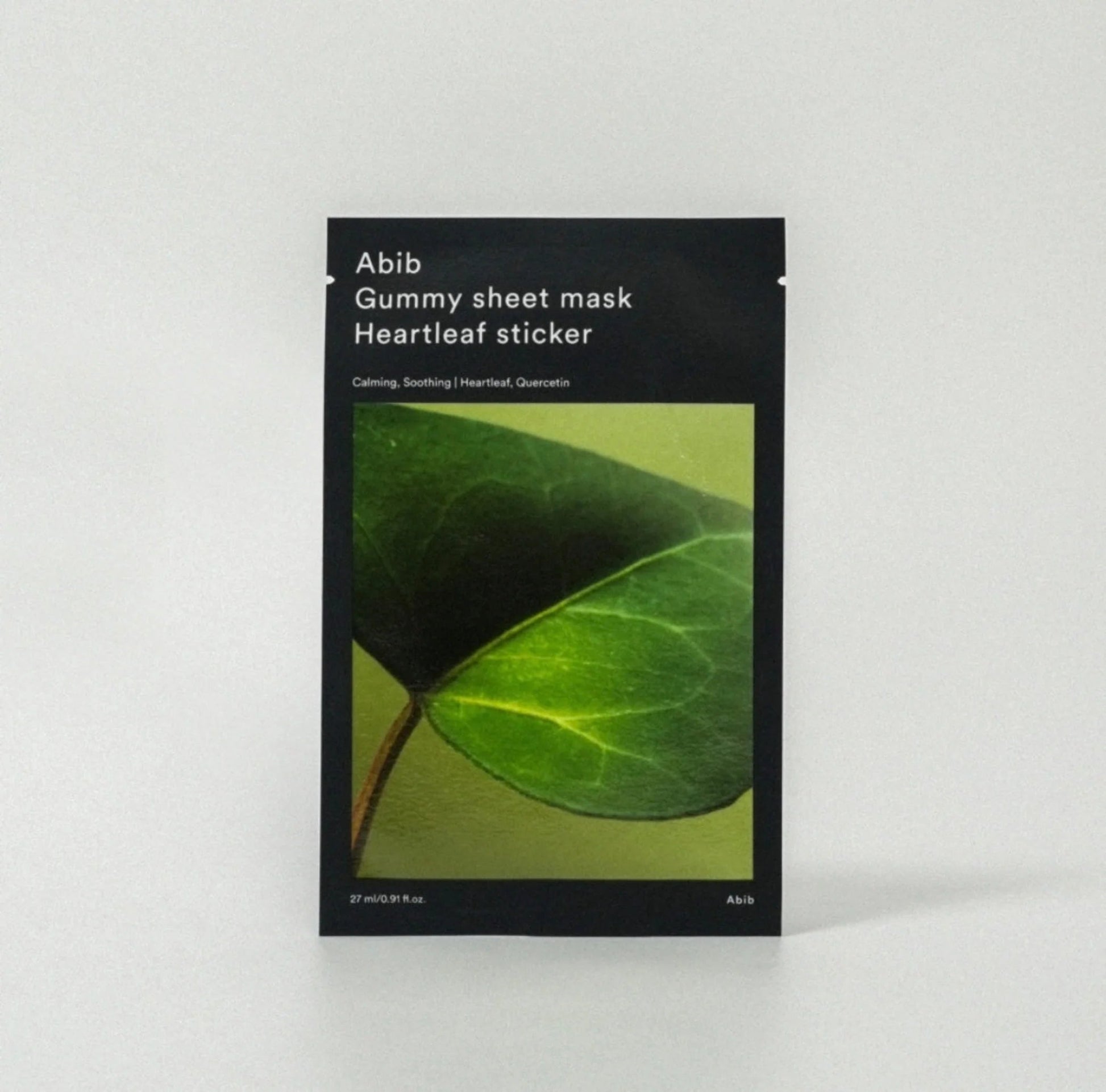 abib gummy sheet mask heartleaf sticker - OVERRATED