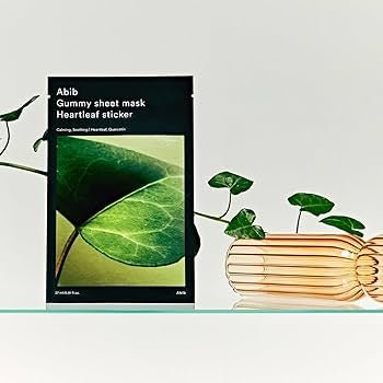 abib gummy sheet mask heartleaf sticker - OVERRATED