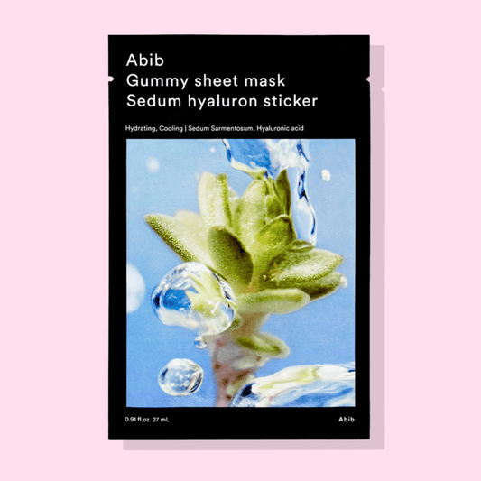 Abib Gummy Sheet Mask Sedum hyaluron sticker - OVERRATED